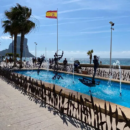 With Solarium/terrace. Lejlighed Calpe