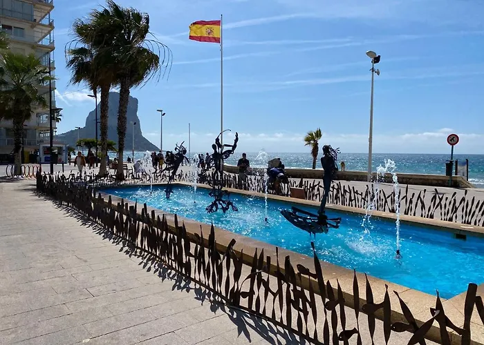 With Solarium/terrace. Appartement Calp